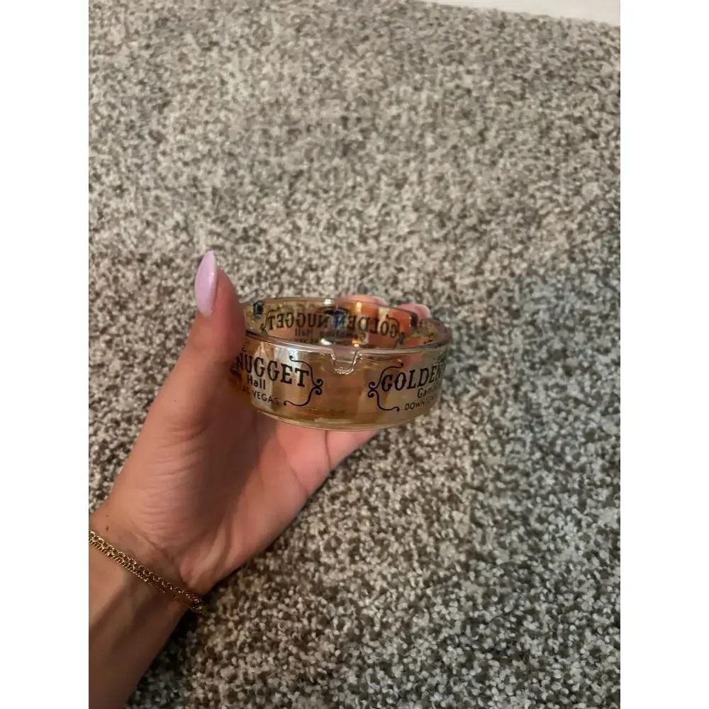 Vintage Golden Nugget Gambling Hall Downtown OLD Las Vegas NV Ashtray CASINO